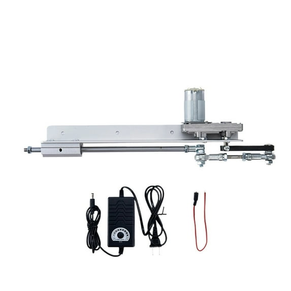 Reciprocating Cycle Linear DIY Motor DC 12V/24V Linear Actuator Stroke 30-150MM Gear Adjustable Telescopic With Speed Controller