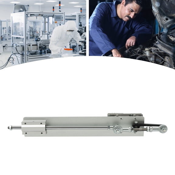 Reciprocating Cycle Linear Motor - Adjustable Stroke Actuator DC 24V, Compact Stroke Range 3-15cm/1.2-5.9in