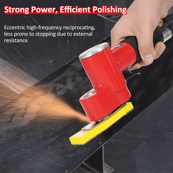 Reciprocating Pneumatic Grinding and Polishing Machine Mini Straight Line Air Sander Pneumatic Sander A