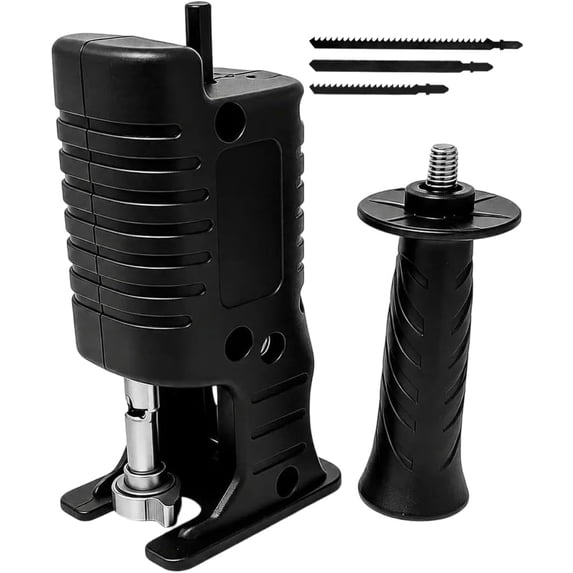 Reciprocating Saw Attachment, Auxiliary Handle Support and 3 Saw Blades ...