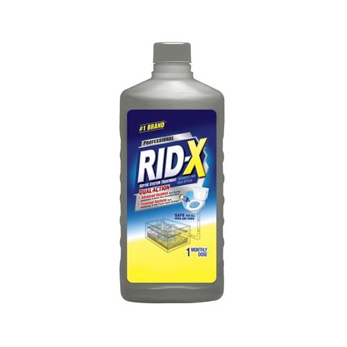 Reckitt Benckiser 1920083624 Professional Septic System Additive Liquid & Drain Maintainer, 8-oz.