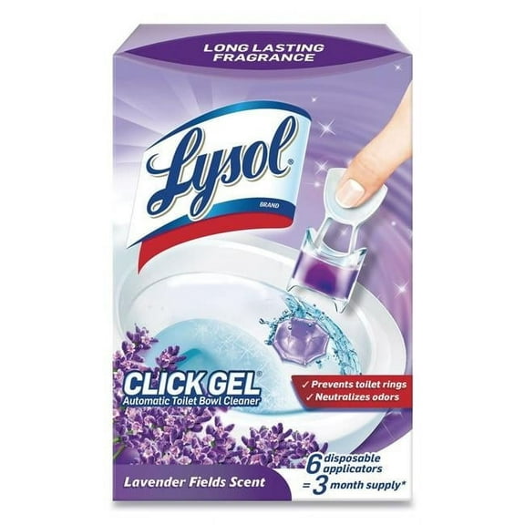 Reckitt Benckiser Group Lavender Fields Click Gel Automatic Toilet Bowl Cleaner - 24 Count