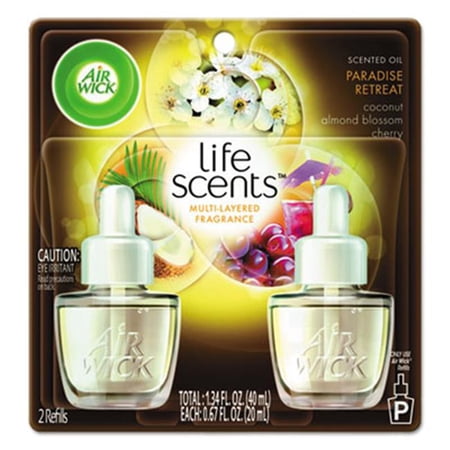 Reckitt Benckiser Professional Life Scents Scented Oil Refills- Paradise Retreat- 0.67 oz.