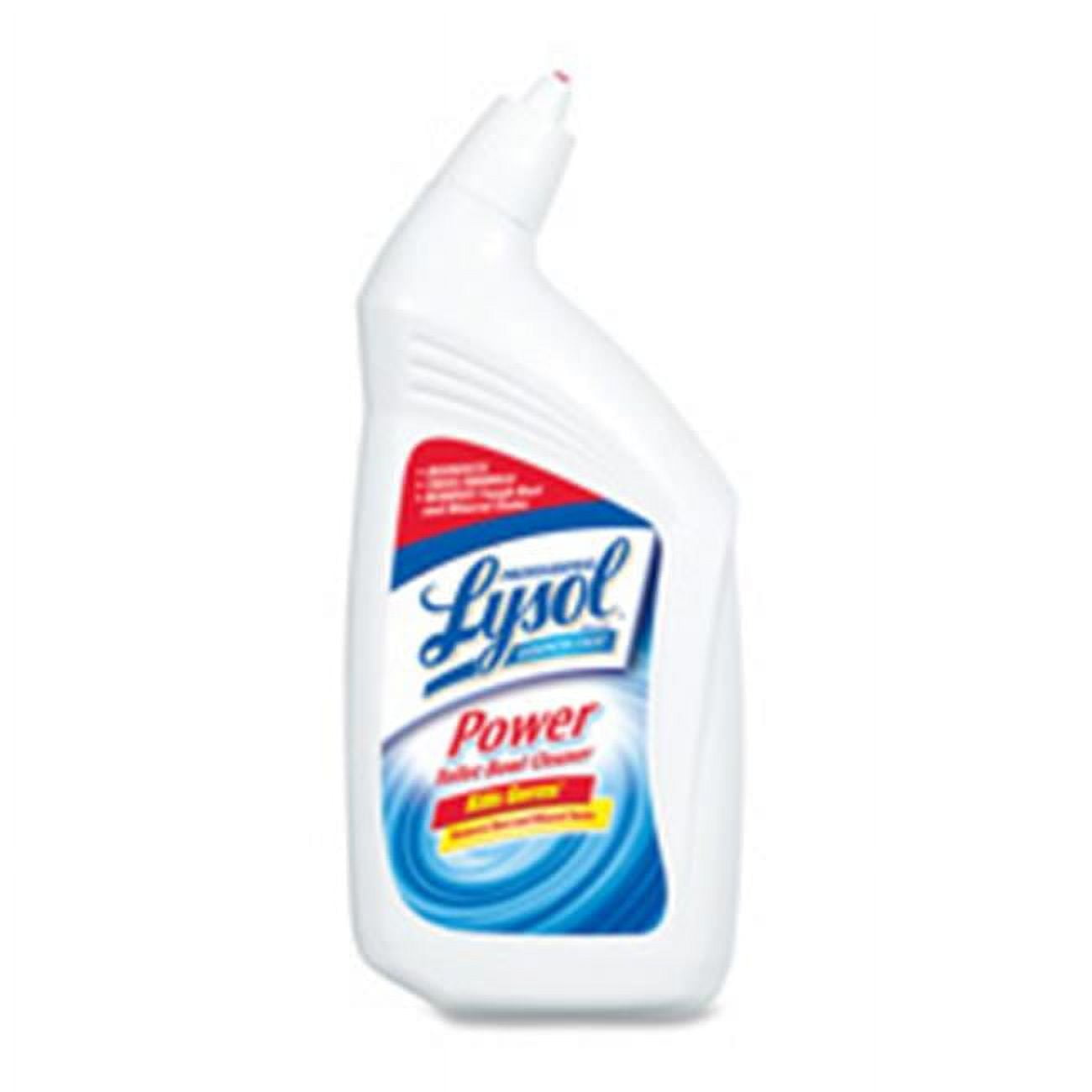Reckitt & Benckiser RAC74278CT Lysol Toilet Bowl Cleaner- Disinfects- 32 oz- 12-CT- Wintergreen