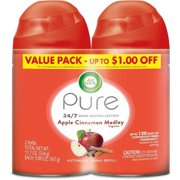 Reckitt Benckiser RAC82680CT 6.17 oz Air Wick Freshmatic Refill Apple & Cinnamon Spray - Pack of 2