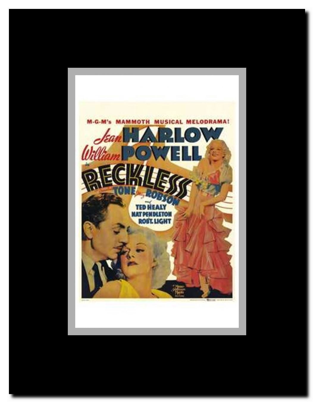 Reckless Framed Movie Poster