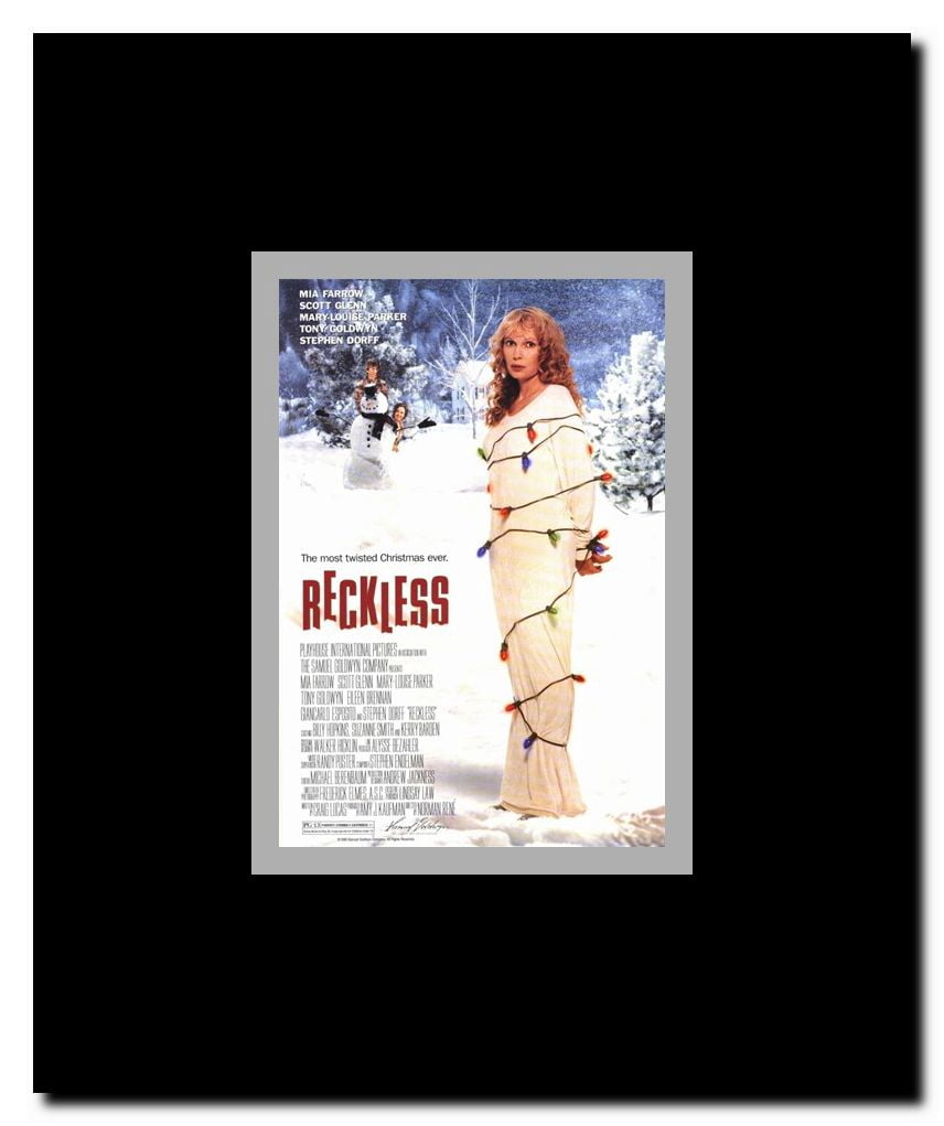 Reckless Framed Movie Poster