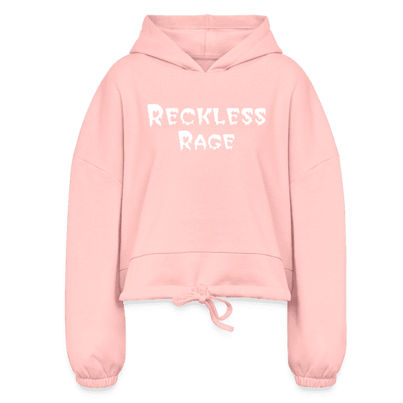 Reckless Rage Women’s Cropped Hoodie