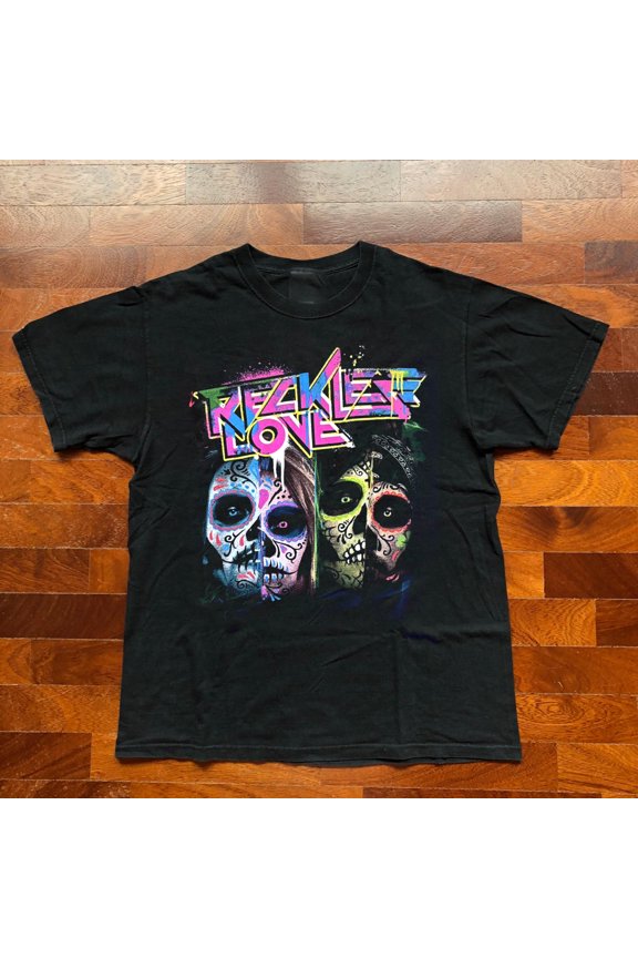 Reckless love band Short Sleeve Black All Size Gift Fan Shirt