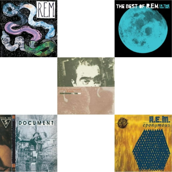 Reckoning & Document & Lifes Rich Pageant & In Time: The Best Of R.E.M. 1988-2003 (2LP/180G) & Eponymous