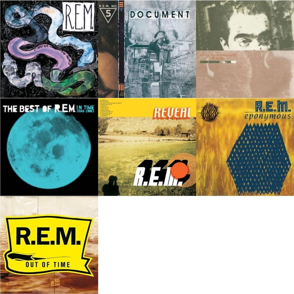 Reckoning & Document & Lifes Rich Pageant & In Time: The Best Of R.E.M. 1988-2003 (2LP/180G) & Reveal & Eponymous & Out Of Time