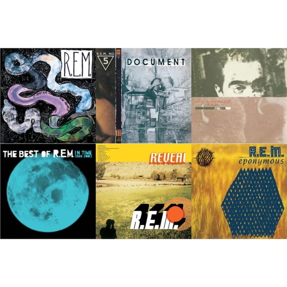 Reckoning & Document & Lifes Rich Pageant & In Time: The Best Of R.E.M. 1988-2003 (2LP/180G) & Reveal & Eponymous
