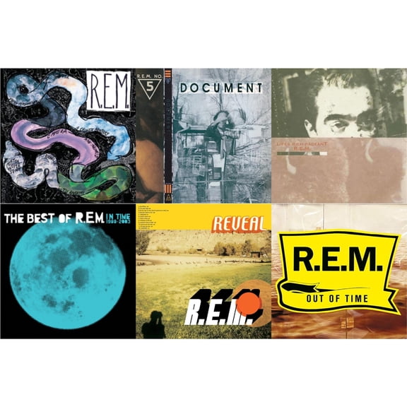 Reckoning & Document & Lifes Rich Pageant & In Time: The Best Of R.E.M. 1988-2003 (2LP/180G) & Reveal & Out Of Time