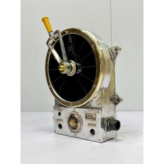 Reclaimed Shanghai Aerial Survey Instrument Factory Aluminum Electric Ship Engine Telegraph