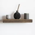 thumbnail image 1 of Reclaimed Wood Floating Shelves Real Solid Wood Floating Shelves Handmade Thick Floating Shelves, 1 of 6