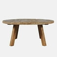 thumbnail image 1 of Reclamation 36" Round Rustic Reclaimed Solid Wood Coffee Table, 1 of 8