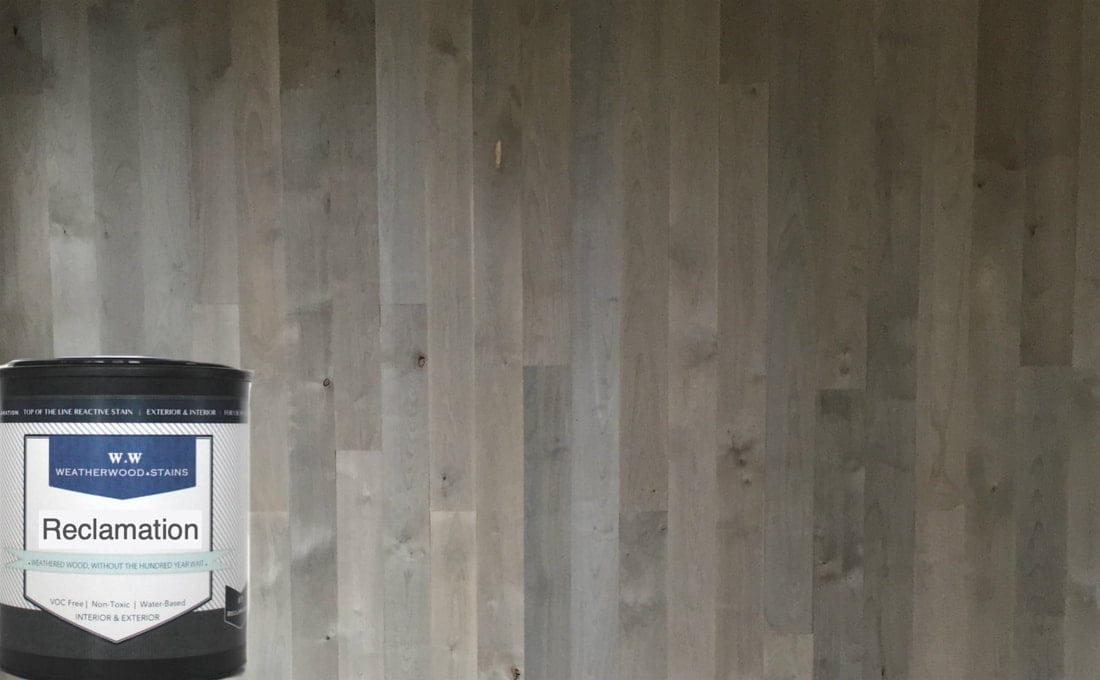 Reclamation Exterior and Interior Transparent WaterBased Reactive Wood