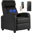thumbnail image 1 of Recliner Chair for Adults Sofa Chair Recliner Massage Recliner Chair Ergonomic Lounge with Remote Control Gaming Recliner Chair Soft Reading Chair Living Room Chair Single Theater Seating Chair, 1 of 7