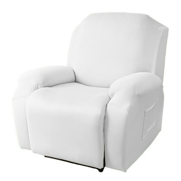 Recliner Chair Cover Soft Recliner Sofa Slipcover with Side Pockets Washable Furniture Protector Cover for Dog Cat Pets