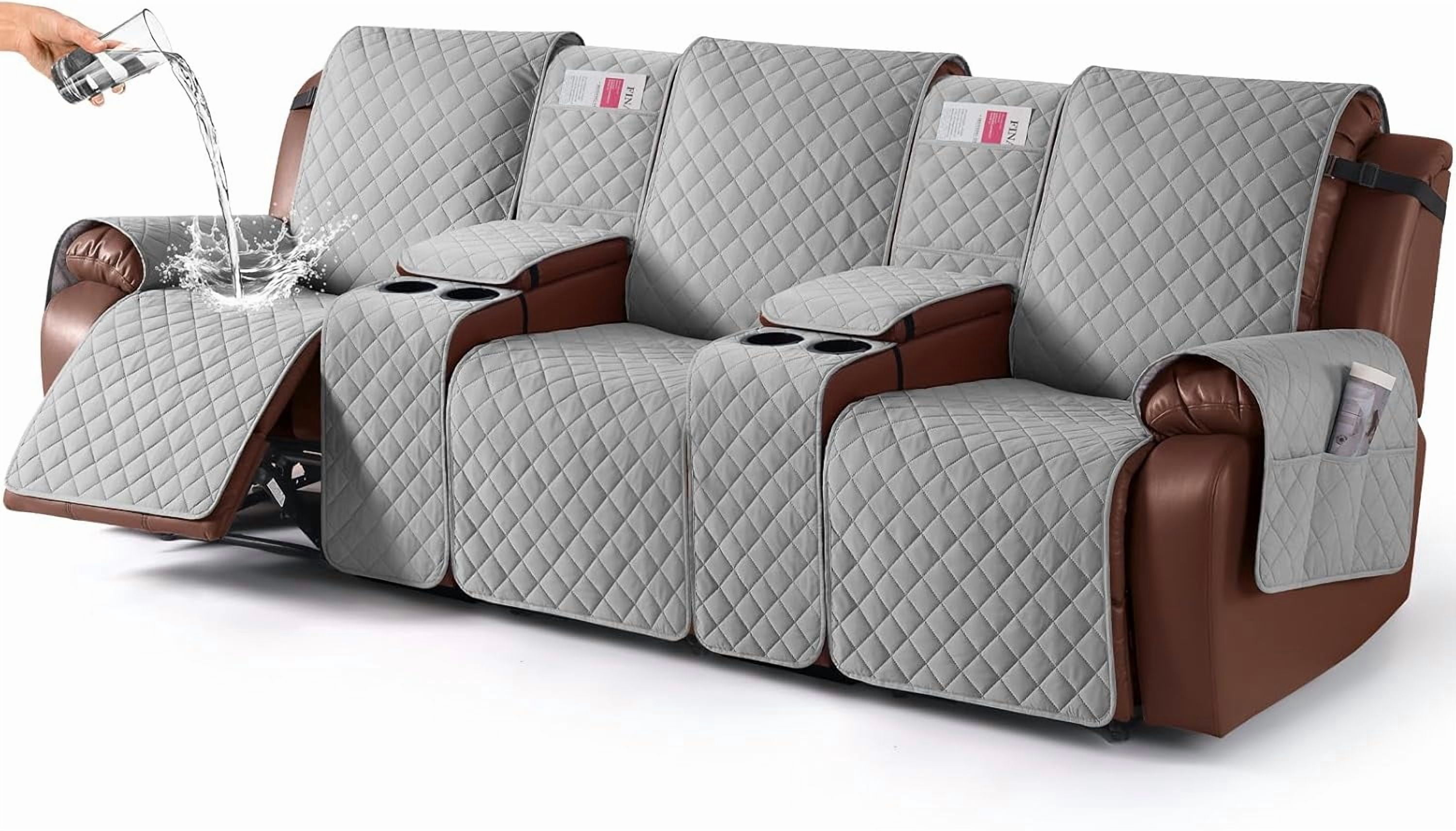Recliner Chair Covers, 100% Waterproof Recliner Sofa Covers with ...