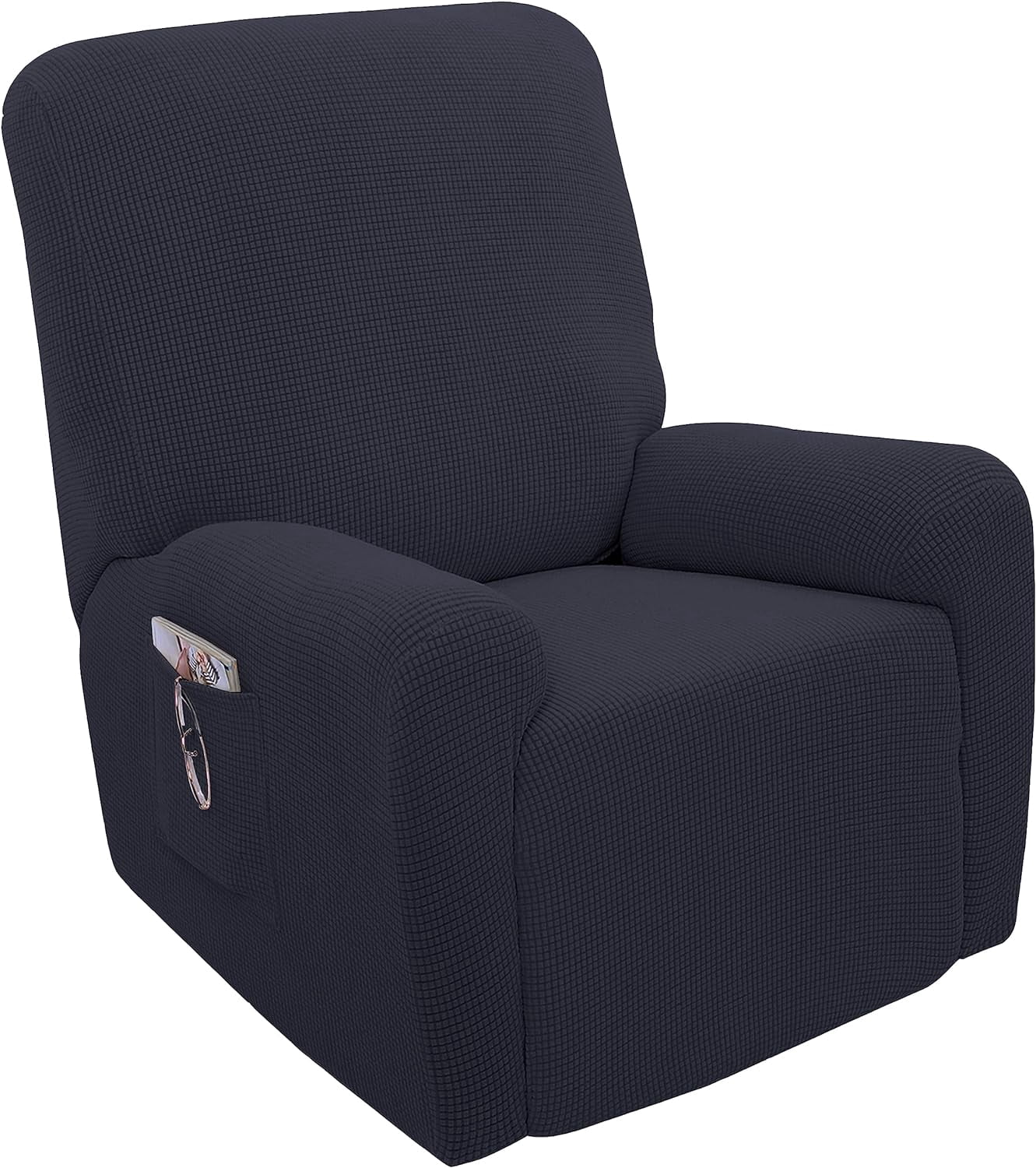 Recliner Chair Covers Jacquard 4Pieces Sofa Slipcovers Protect