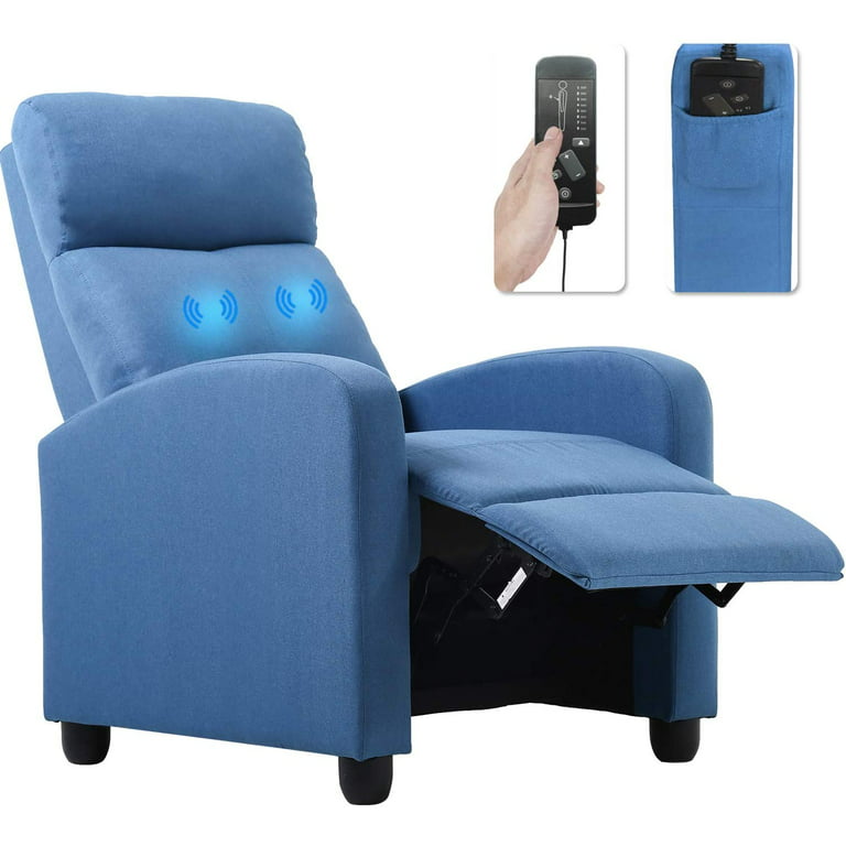 Recliner Chair for Living Room Winback Home Theater Seating Single Sofa Massage Recliner Sofa Reading Chair Modern Reclining Chair Easy Lounge with Fa
