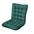 thumbnail image 1 of Recliner Cushion 14x28 In Thickened Rocking Chair Pad Rattan Furniture Mat High Back Sofa Seat Cover for Bay Window Patio Garden Decor Dark Green, 1 of 6
