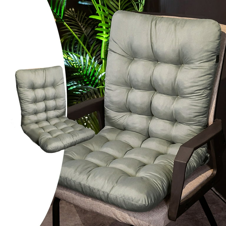 Recliner Cushion Rocking Chair Cushion Thickened Chair Cushion Rattan Chair Cushion Soft Quick Recovery Beautiful Packaging Suitable For Room 45X85Cm Gray Free Size Walmart