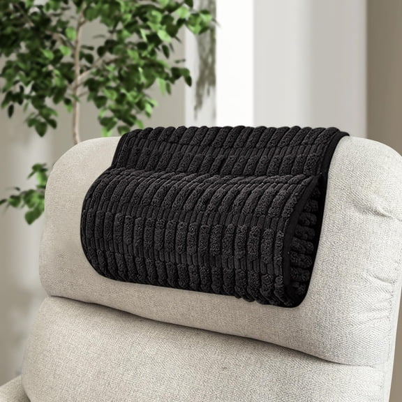 Recliner Neck Pillow, Adjustable Corduroy Weighted Non Slip for Sofa Chair