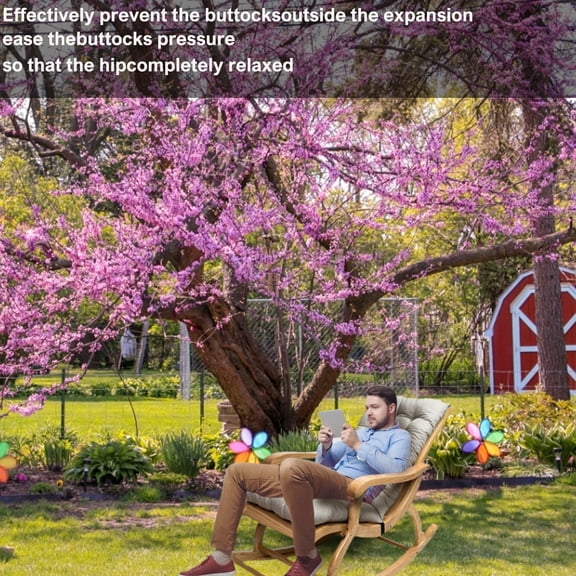 Recliner Pad Folding Chair Cotton Pad Lunch Break Chair Cotton Pad Lazy Pad Vacuum Compression 120X50cm Grey