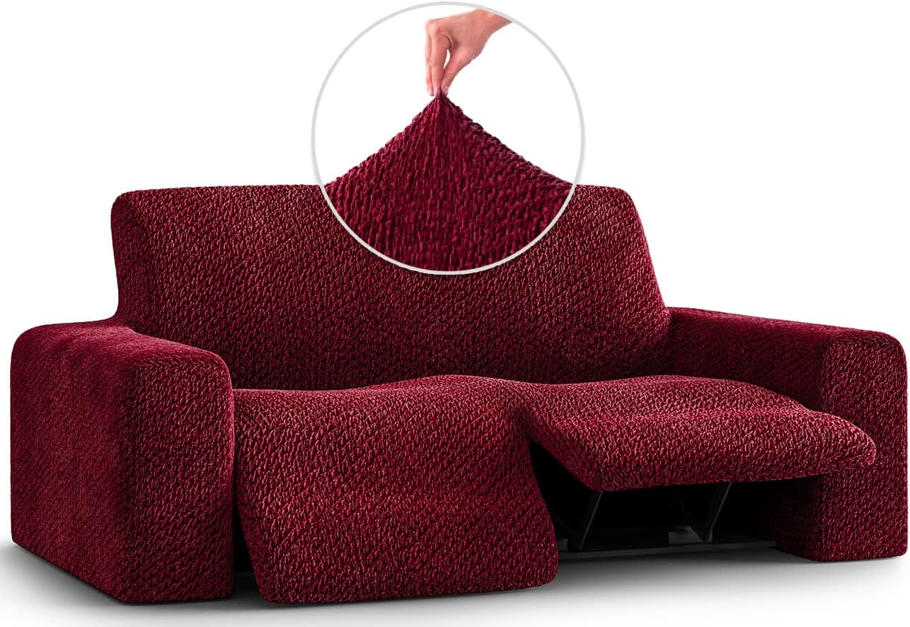 Recliner Sofa Cover Reclining Slipcover Soft Polyester Fabric