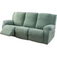 thumbnail image 1 of Recliner Sofa Covers Sectional Couch Cover for Reclining Couch 3 Seat, 5-Pieces 3 Cushion Sofa Stretch Recliner Sofa Slipcover, Soft Jacquard Furniture Dog Couch Cover Protector, 1 of 12