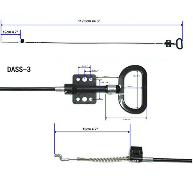 Recliner Sofa and Reclined Chair Replacement Part,Universal Cable,S