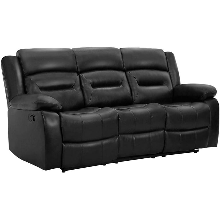 Recliner sofa set reclining couch sofa leather 3 seater home theater seating manual recliner motion for living room hot sale