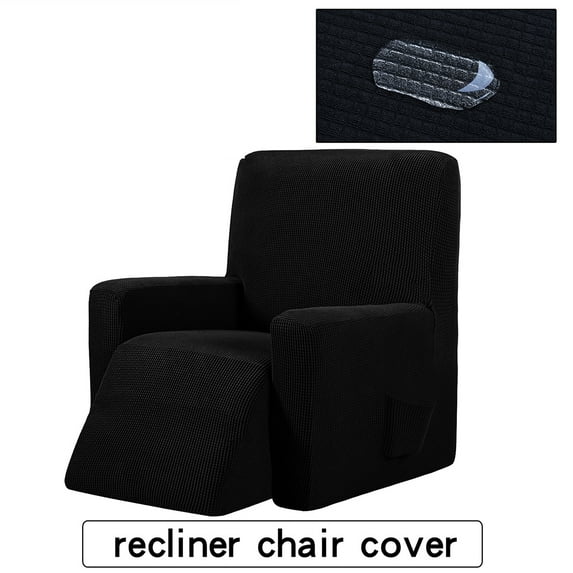 Recliner Stretch Sofa Slipcover Sofa Cover Furniture Protector Couch Soft with Elastic Bottom Kids for Kids, Pets, Dogs, Cats