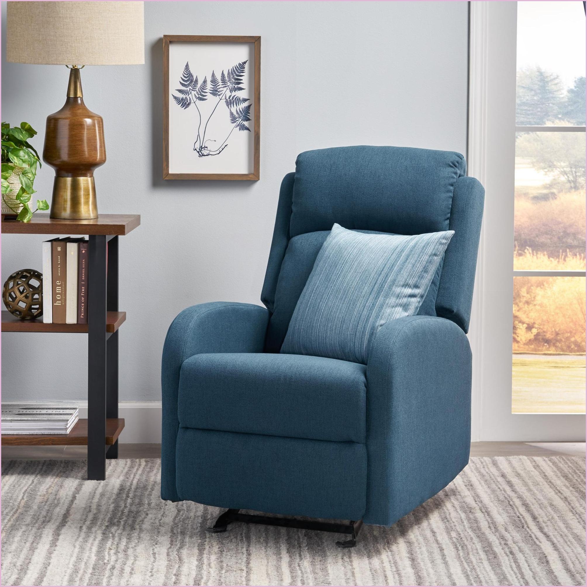 Recliners, 25'' Wide Contemporary Manual Rocker Standard Recliner ...