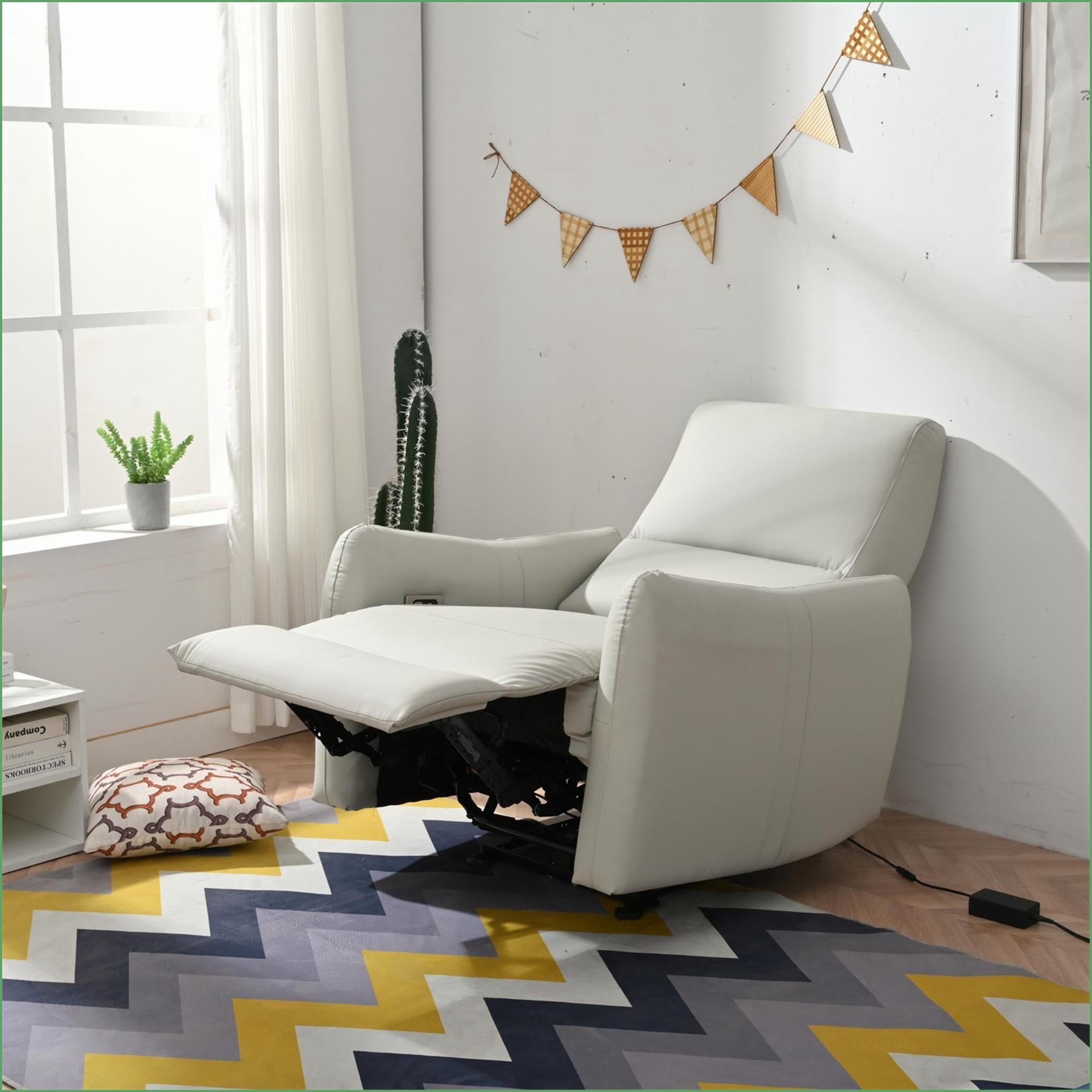 Recliners for Small Spaces, Power Wall Hugger Recliner with USB & Type ...