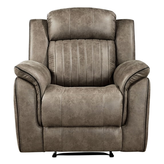 Reclining Chair | Comfortable Seating in Living Room | High - density Padding and Coils | Removable Seat Backs
