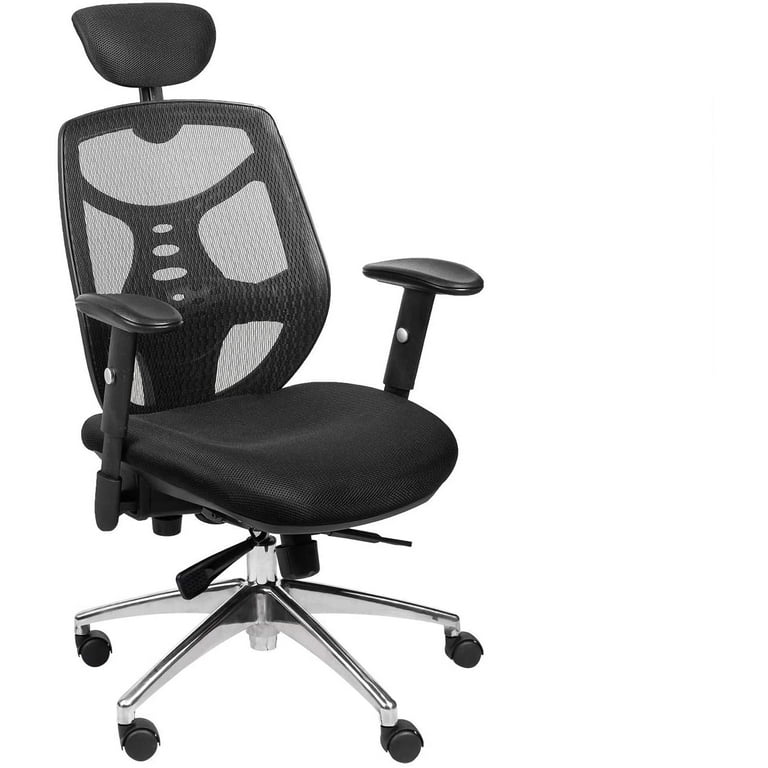 Reclining Office Desk Chair Adjustable High Back 300 LB Capacity