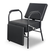 TTGIEET Reclining Salon Chair, Barber Styling Recline Chair, Spa Beauty Equipment for Hair Stylists, Tattoo Artists Black