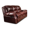 thumbnail image 1 of Reclining Sofa in Softie Oxblood, 1 of 1