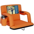 thumbnail image 1 of Reclining Stadium Seat Waterproof Foldable Camping Chair6 Adjustable Reclining Positions Extra Thick Padding Wide Back SupportPortable Outdoor Chair for Sports, 1 of 6