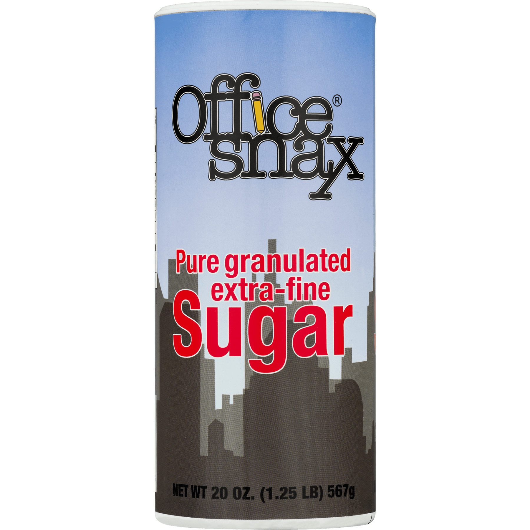 Reclosable Canister Of Sugar, 20 Oz | Bundle of 5 Each
