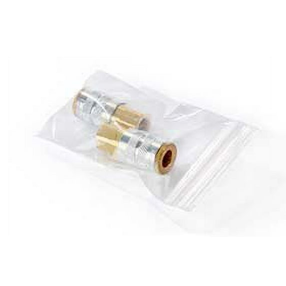 Reclosable Clear Poly Bags (Laddawn), 20" x 24", 4 Mil LDPE, Meets FDA/USDA Specifications - Case of 250