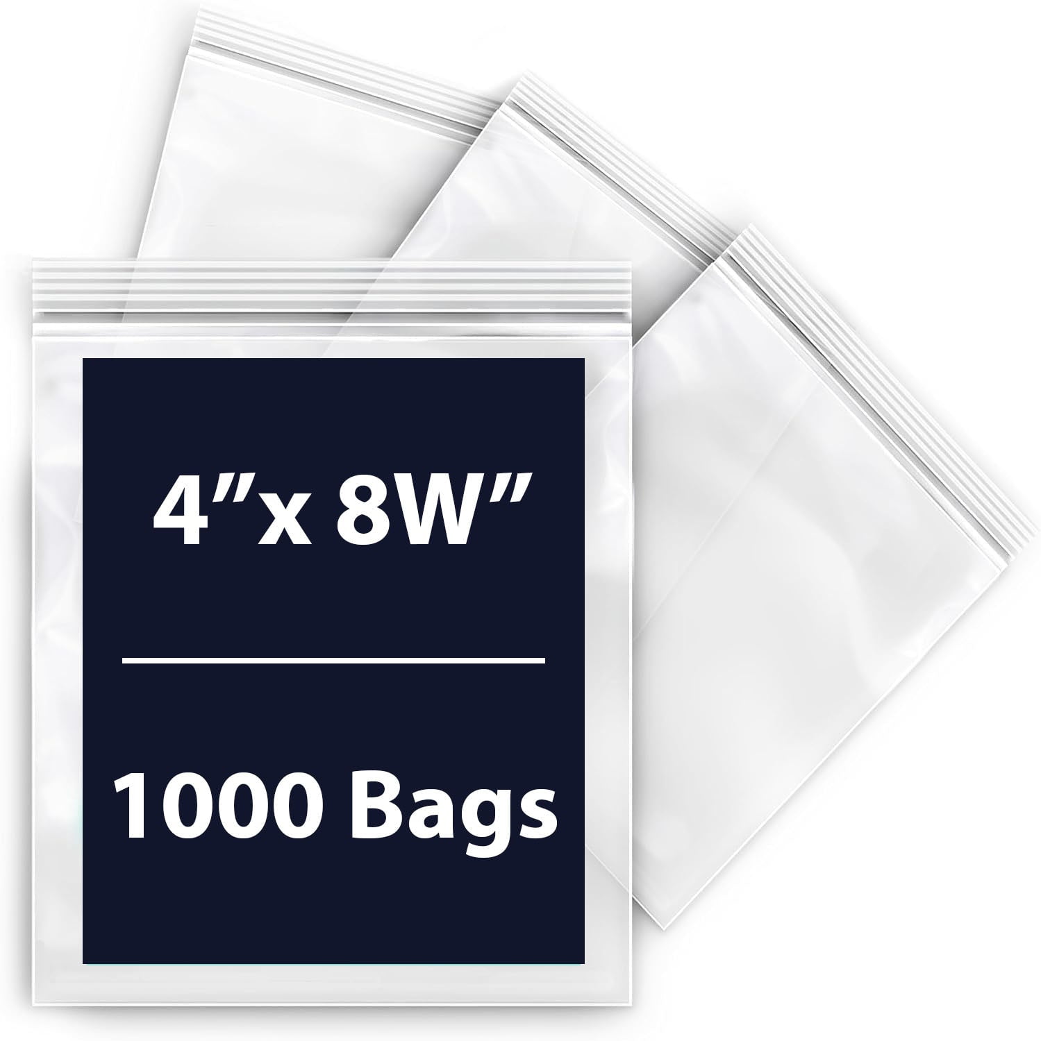 Zip top best sale poly bags