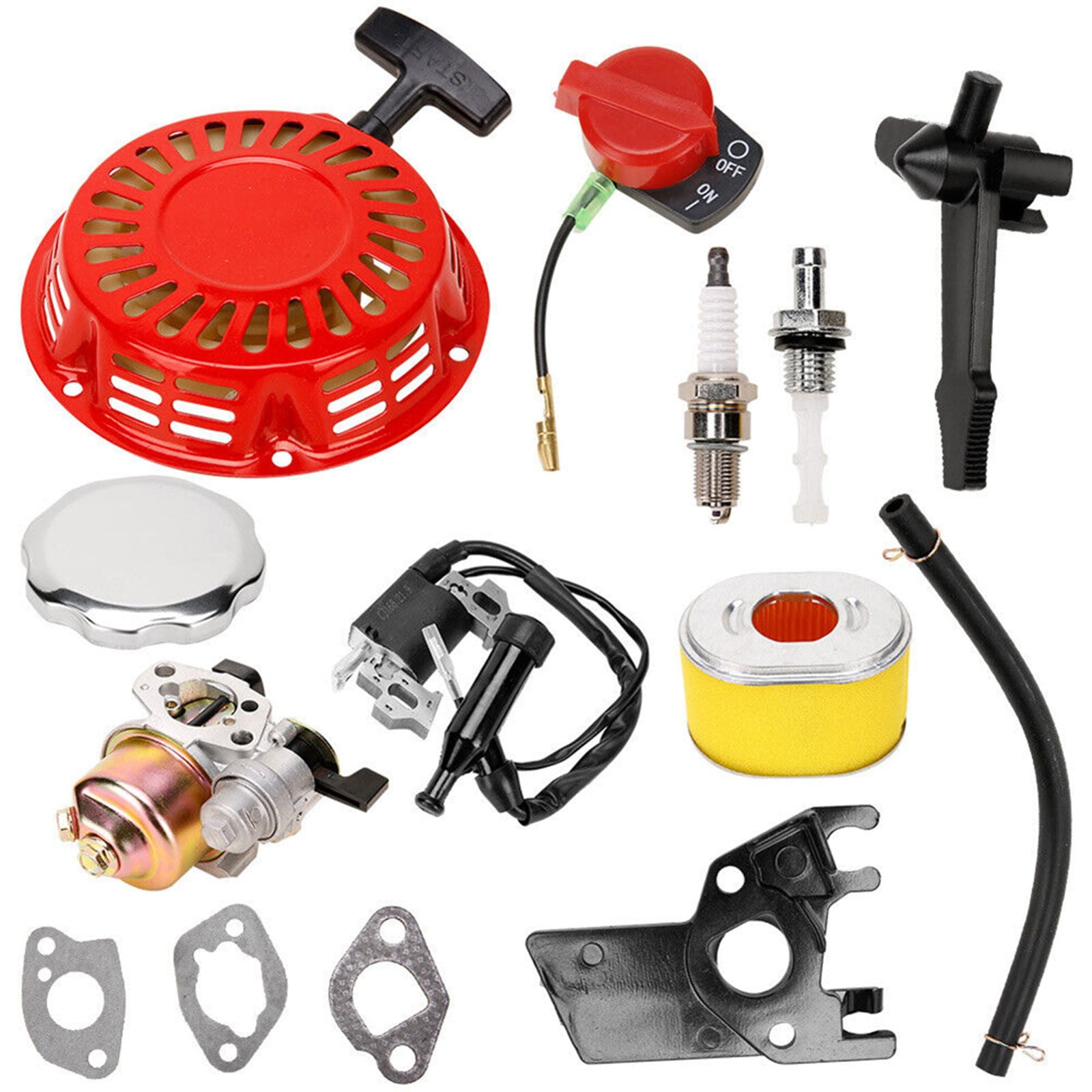 Seilzugstarter Passend Honda GX160 , GX200 , GX140 Mit 2 Kunststoffklinken Passend Gx160 Gx200 Gx140