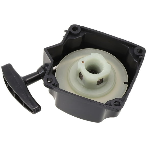 Recoil Pull Starter For 49CC 52CC 55CC Brushcutter String Trimmer 66Mm Black Square Housing Replacement Plastic Retractable Rope For Agriculture Forestry Garden Power Equipment