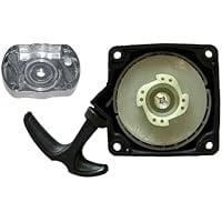 Recoil Pull Starter Assembly Compatible with TU43 TU33 TL43 TL33 Trimmer, Double Spring Easy Start with Pull Dial