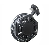 Recoil Pull Starter Assembly for Portable Generator, Smooth Pull Start, Durable Housing, Stable Engagement, for Home Backup Power & Property Maintenance