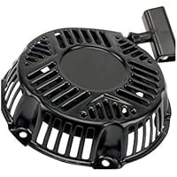Recoil Pull Starter Rewind Assembly Replacement for Small Engine Applications, Compatible with Briggs & Stratton Part No. 590607, Smooth Rewind, Durable Housing, 1 Pack